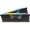 Memoria RAM Corsair Vengeance RGB DDR5 16GB 5200MT/s (2x8GB) Negro