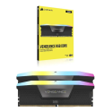 Memoria RAM Corsair Vengeance RGB DDR5 32GB 5200MHz (2x16GB) Negro