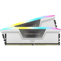 Memoria RAM Corsair Vengeance RGB DDR5 32GB 5200MHz (2x16GB) Blanco