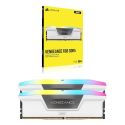 Memoria RAM Corsair Vengeance RGB DDR5 32GB 5200MHz (2x16GB) Blanco