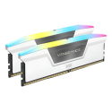 Memoria RAM Corsair Vengeance RGB DDR5 32GB 5200MHz (2x16GB) Blanco