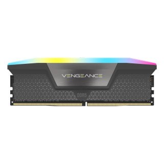 Memoria RAM Corsair Vengeance RGB DDR5 32GB (2x16GB) 6000MT/s Gris