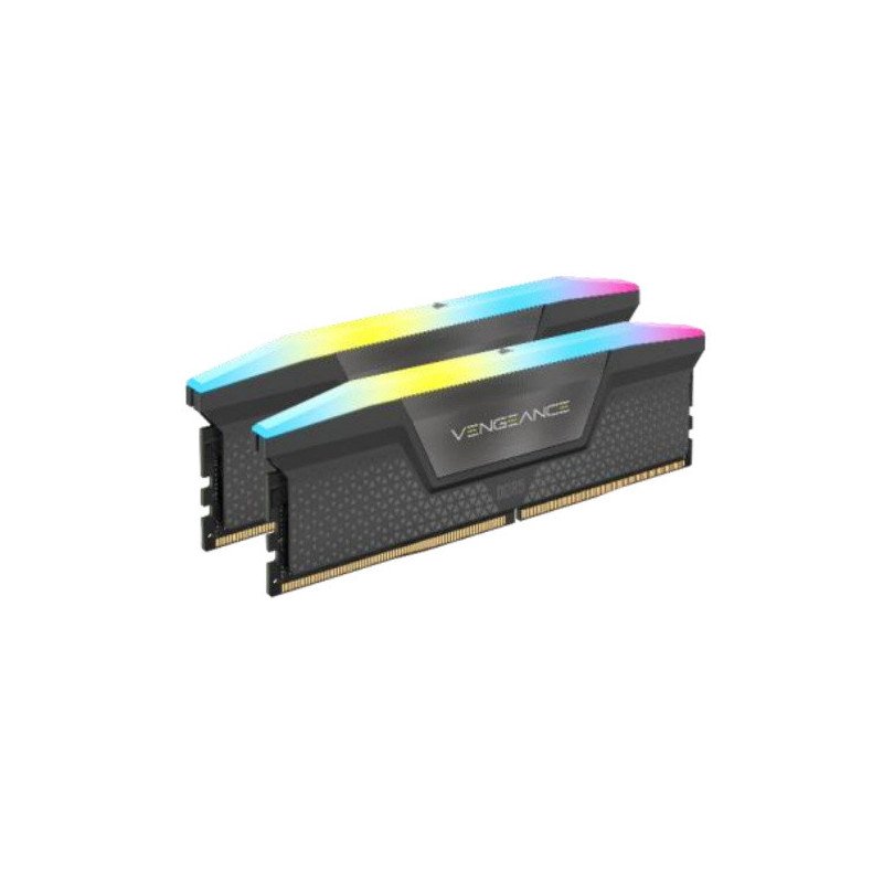 Memoria RAM Corsair Vengeance RGB DDR5 32GB (2x16GB) 6000MT/s 1.35V