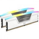 Memoria RAM Corsair Vengeance RGB DDR5 64GB (2x32GB) 5200MHz Blanca