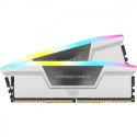 Memoria RAM Corsair Vengeance RGB DDR5 64GB (2x32GB) 5200MHz Blanca