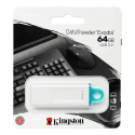 Memoria Flash Kingston 64GB USB 3.2 Gen 1 Blanca