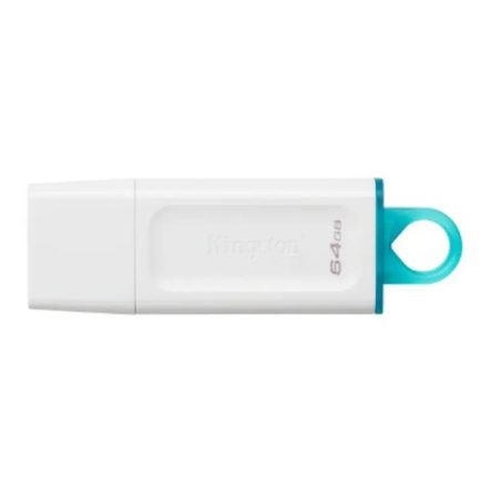 Memoria Flash Kingston 64GB USB 3.2 Gen 1 Blanca