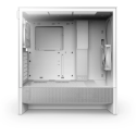 Gabinete NZXT H5 Flow White ATX con Cristal Templado