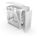 Gabinete NZXT H5 Flow White ATX con Cristal Templado