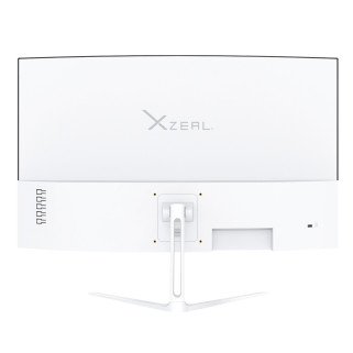 Monitor Gamer XZEAL 23.8" XSPMG07W SXT-570 Full HD Curvo 100Hz 5ms HDMI VGA Blanco