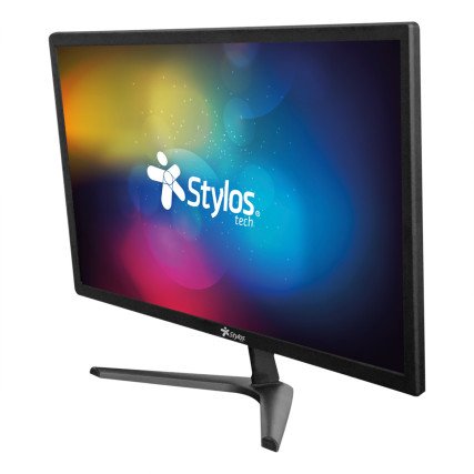 Monitor STYLOS 19" HD 1440x900 60Hz 5ms HDMI VGA para Oficina
