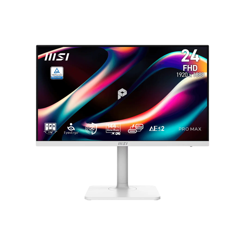 Monitor MSI PRO MAX 241PHW E14 24" Full HD 144Hz 1ms FreeSync USB-C