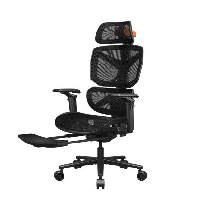 Silla Gamer Cougar Terminator Air Ergonómica (CGR-TAR-ORB) – Black/Orange