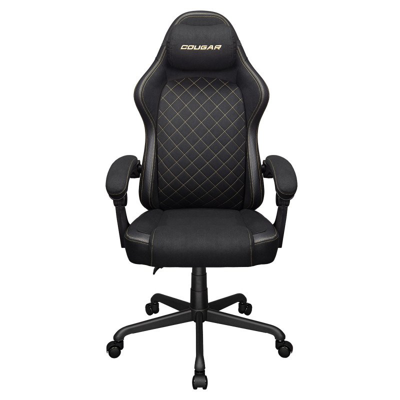 Silla Gamer Cougar Fusion EX Gold F Ergonómica (CGR-FXF-GLB) – Black