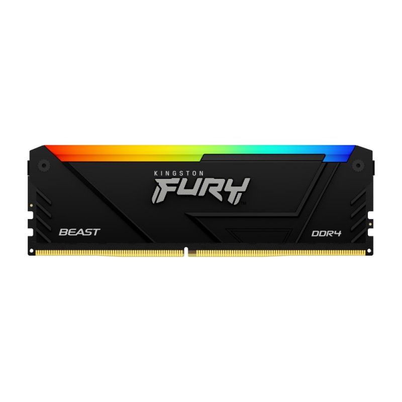 Memoria RAM Kingston Fury Beast RGB DDR4 16GB 3600MHz CL18