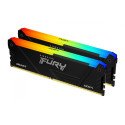 Memoria RAM Kingston Fury Beast RGB DDR4 16GB (2x8GB) 3600MHz CL17 Memoria RAM Kingston Fury Beast RGB DDR4 16GB (2x8GB) 3600MHz CL17