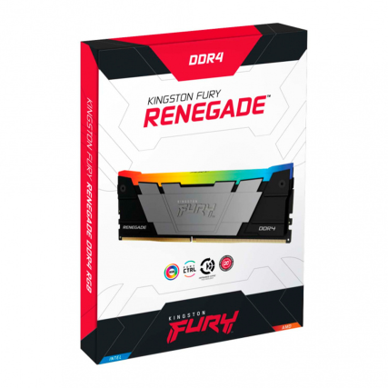 Memoria RAM Kingston Fury Renegade RGB DDR4 16GB 3200MT/s CL16