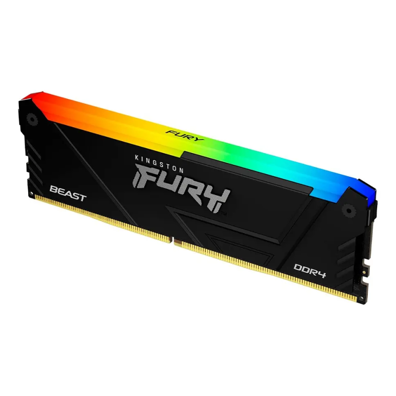 Memoria RAM Kingston Fury Beast RGB DDR4 8GB 3200MHz CL16