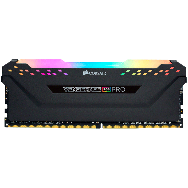 Memoria RAM Corsair Vengeance RGB Pro DDR4 8GB 3200MHz CL16 Negra