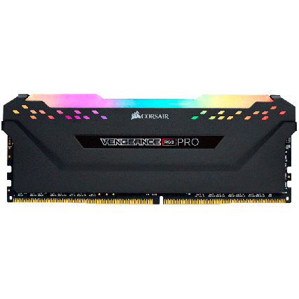 Memoria RAM Corsair Vengeance RGB Pro DDR4 8GB 3200MHz CL16 Negra