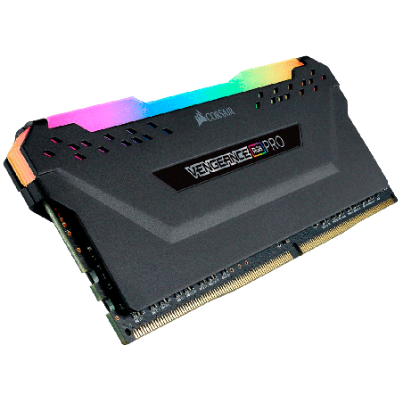 Memoria RAM Corsair Vengeance RGB Pro DDR4 8GB 3200MHz CL16 Negra