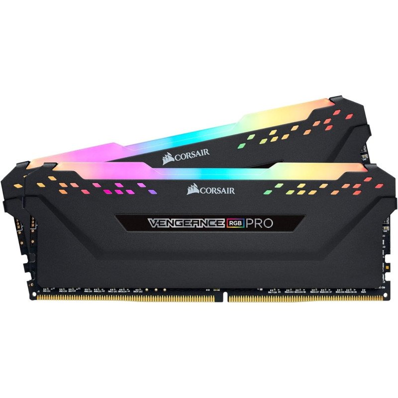Memoria RAM Corsair Vengeance RGB Pro DDR4 32GB 3200MHz CL16 (2x16GB) Negra Memoria RAM Corsair Vengeance RGB Pro DDR4 32GB 3200MHz CL16 (2x16GB) Negra
