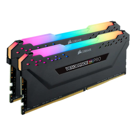 Memoria RAM Corsair Vengeance RGB Pro DDR4 32GB 3200MHz CL16 (2x16GB) Negra