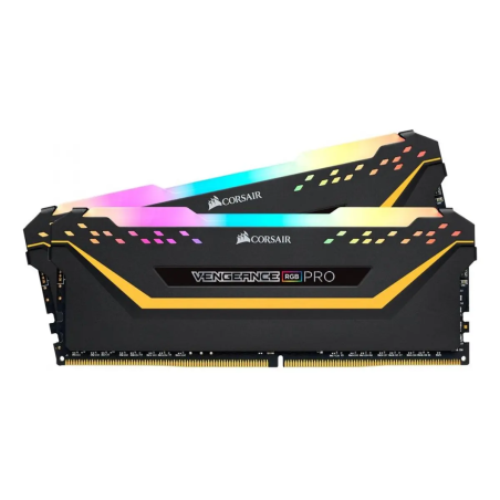 MEMORIA DIMM DDR4 CORSAIR (CMW16GX4M2E3200C16) 16GB 3200MHZ (2X8GB) VENGEANCE RGB PRO,C16, TUF GAMING