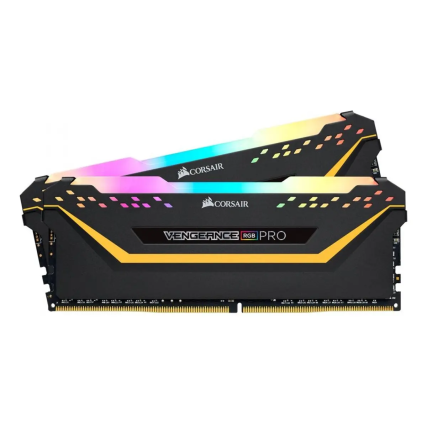 MEMORIA DIMM DDR4 CORSAIR (CMW16GX4M2E3200C16) 16GB 3200MHZ (2X8GB) VENGEANCE RGB PRO,C16, TUF GAMING