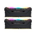 Memoria RAM Corsair Vengeance RGB PRO DDR4 16GB 2666MHz (2x8GB) CL16 Negra