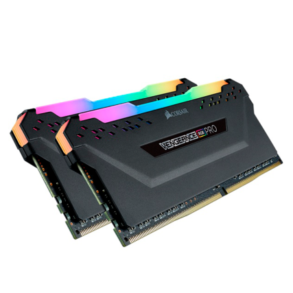Memoria RAM Corsair Vengeance RGB PRO DDR4 16GB 2666MHz (2x8GB) CL16 Negra