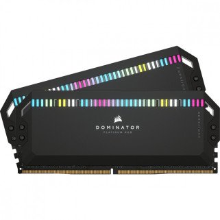 Memoria RAM Corsair Dominator Platinum RGB DDR5 64GB 5200MHz (2x32GB) Negra