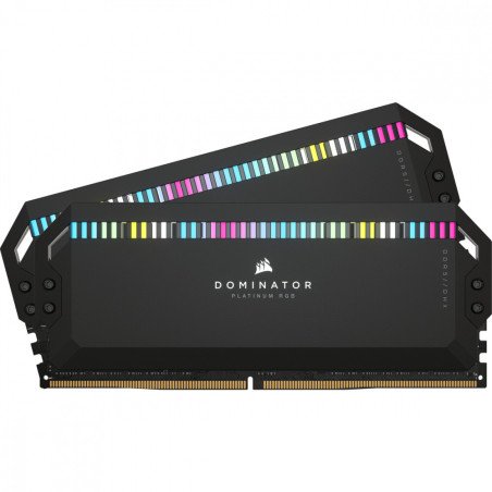 Memoria RAM Corsair Dominator Platinum RGB DDR5 32GB 6000MHz (2x16GB) CL36 Negra