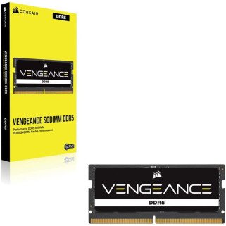 Memoria RAM SODIMM DDR5 Corsair Vengeance 24GB 4800MT/s 1.1V CMSX24GX5M1A4800C40