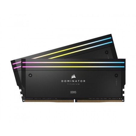Memoria RAM DIMM DDR5 Corsair Dominator Titanium 64GB 6000MHz (2x32GB) CL30 Negra