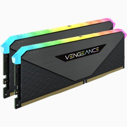 Memoria RAM DIMM DDR4 Corsair Vengeance RGB RT 16GB 3600MHz (2x8GB) CL18 Negra