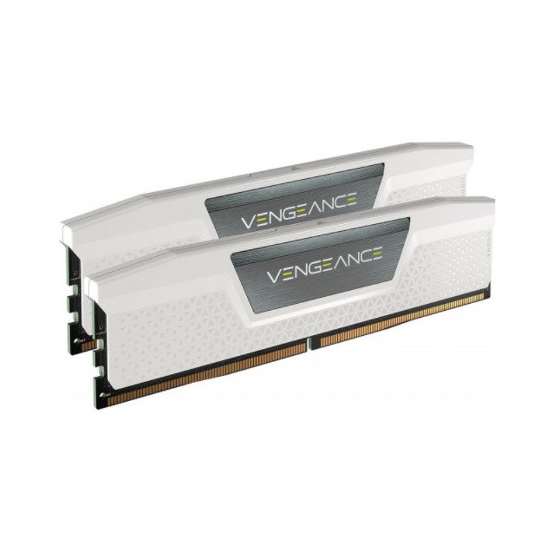Memoria RAM Corsair Vengeance DDR5 64GB 5200MHz (2x32GB) Blanca
