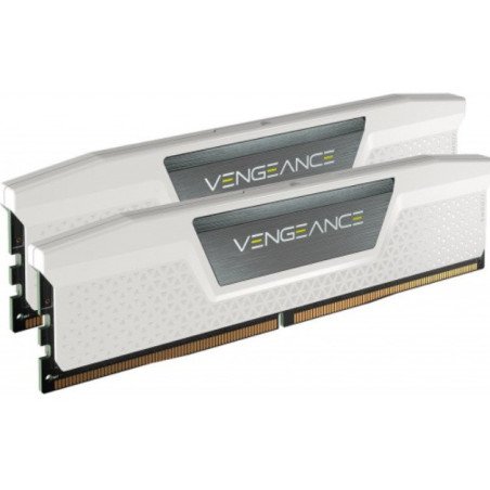 Memoria RAM Corsair Vengeance DDR5 64GB 5200MHz (2x32GB) Blanca