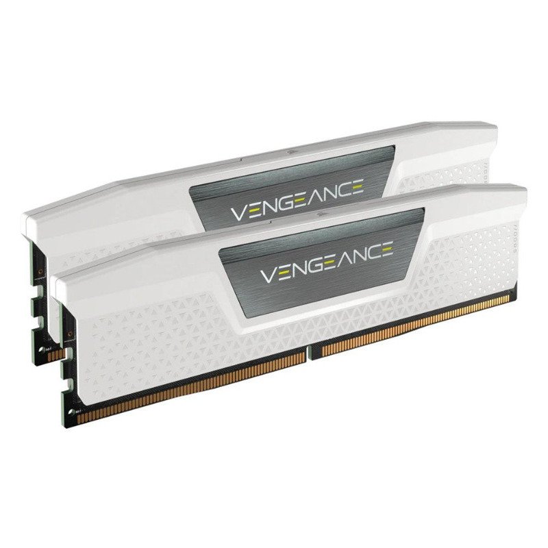 Memoria RAM Corsair Vengeance DDR5 32GB 5200MHz (2x16GB) Blanca