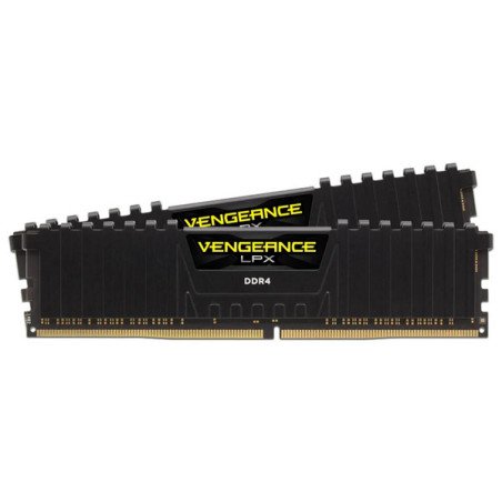 Memoria RAM Corsair Vengeance LPX DDR4 32GB 2400MHz (2x16GB) Negra