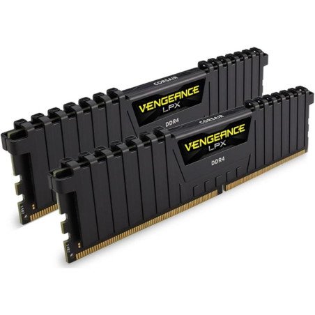 Memoria RAM Corsair Vengeance LPX DDR4 32GB 2400MHz (2x16GB) Negra