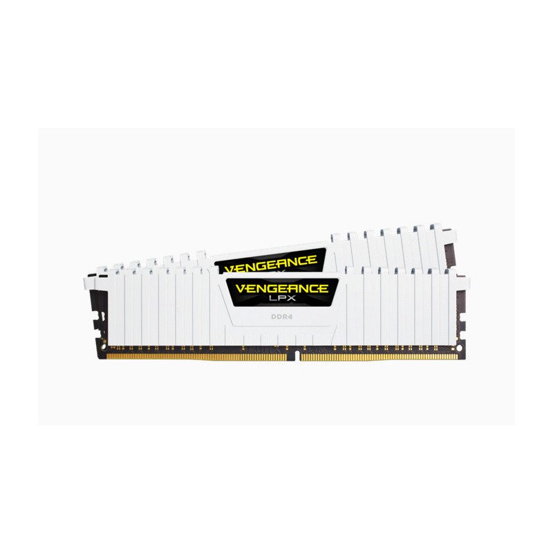 Memoria RAM Corsair Vengeance LPX DDR4 16GB 3200MHz (2x8GB) CL16 Blanca