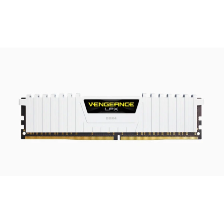 Memoria RAM Corsair Vengeance LPX DDR4 16GB 3200MHz (2x8GB) CL16 Blanca