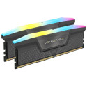 Memoria RAM Corsair Vengeance RGB DDR5 64GB 5600MT/s (2x32GB) Gris