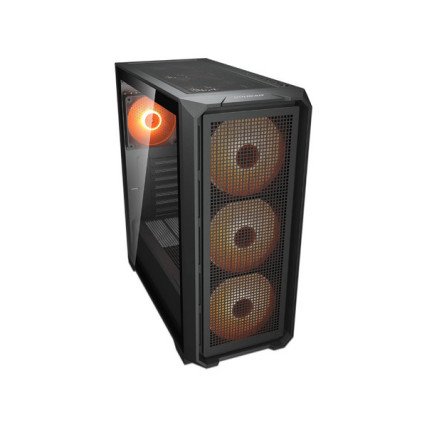 Gabinete Gamer COUGAR MX600 Air Pro Mid Tower E-ATX/ATX/Micro-ATX/Mini-ITX ARGB Negro