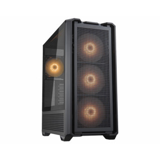 Gabinete Gamer COUGAR MX600 RGB Full Tower E-ATX/ATX/Micro-ATX/Mini-ITX Negro ARGB
