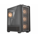 Gabinete Gamer COUGAR MX600 RGB Full Tower E-ATX/ATX/Micro-ATX/Mini-ITX Negro ARGB