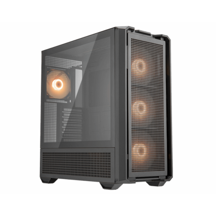 Gabinete Gamer COUGAR MX600 RGB Full Tower E-ATX/ATX/Micro-ATX/Mini-ITX Negro ARGB