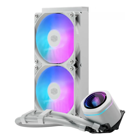 Enfriamiento Líquido Cooler Master Core NEX 240 ARGB 240mm Blanco