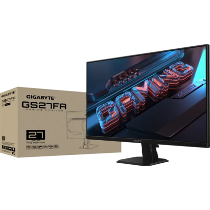 Monitor Gaming Gigabyte 27” IPS FHD 180Hz LED Plano (GS27FA)